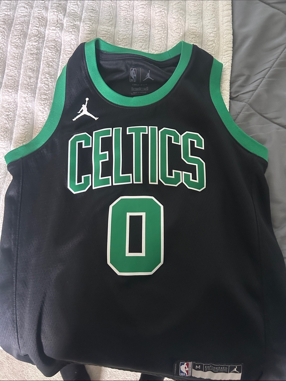 NBA Black and Green Boston Celtics Jersey Youth